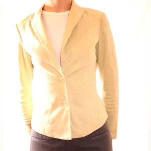 Kenneth Cole Vintage Light Green Lime Fitted Blazer Jacket Size 6
